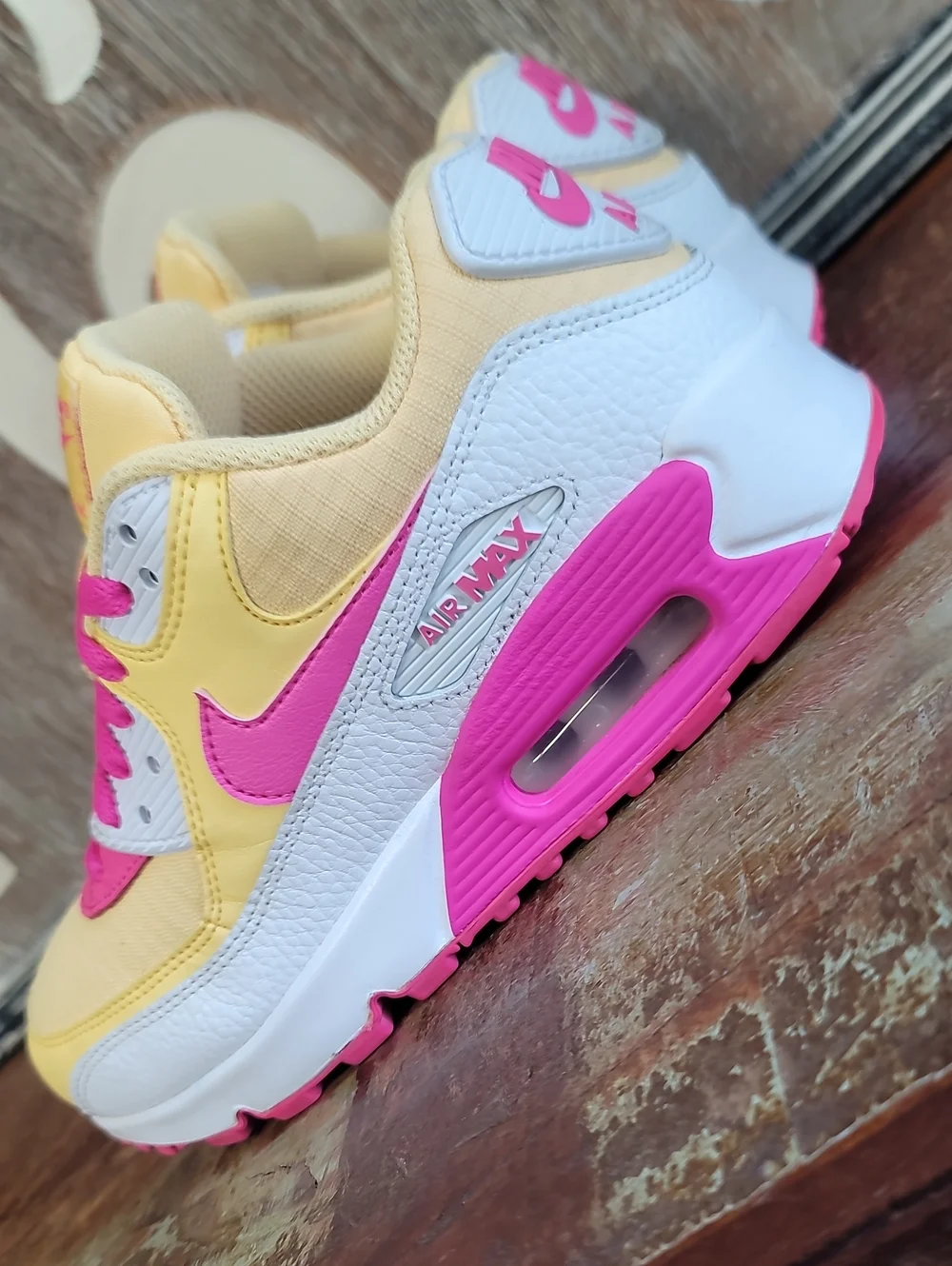 ๐ฅ Nike Air Max 90 "Topaz Fuchsia" ๐ฅ Wmns 6, Good Condition. Fast Shipping - Picture 15 of 16